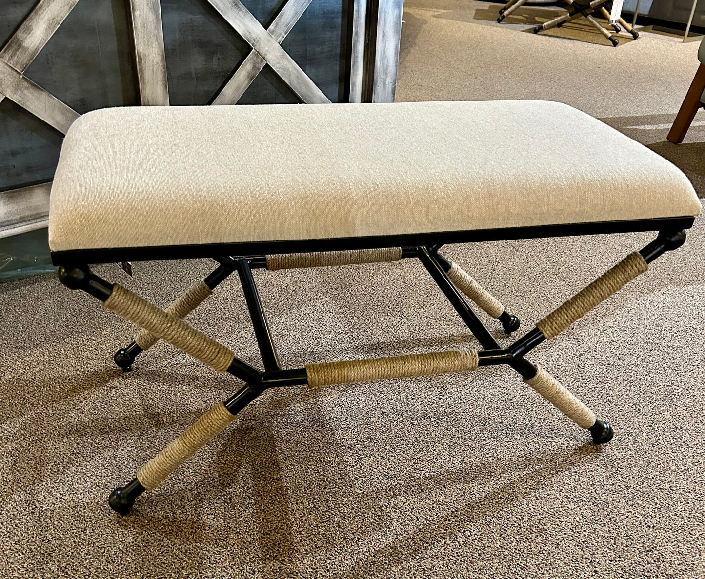 Linen Bench