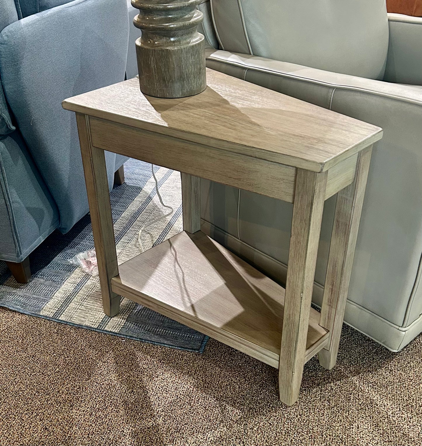 Chairside Wedge Table