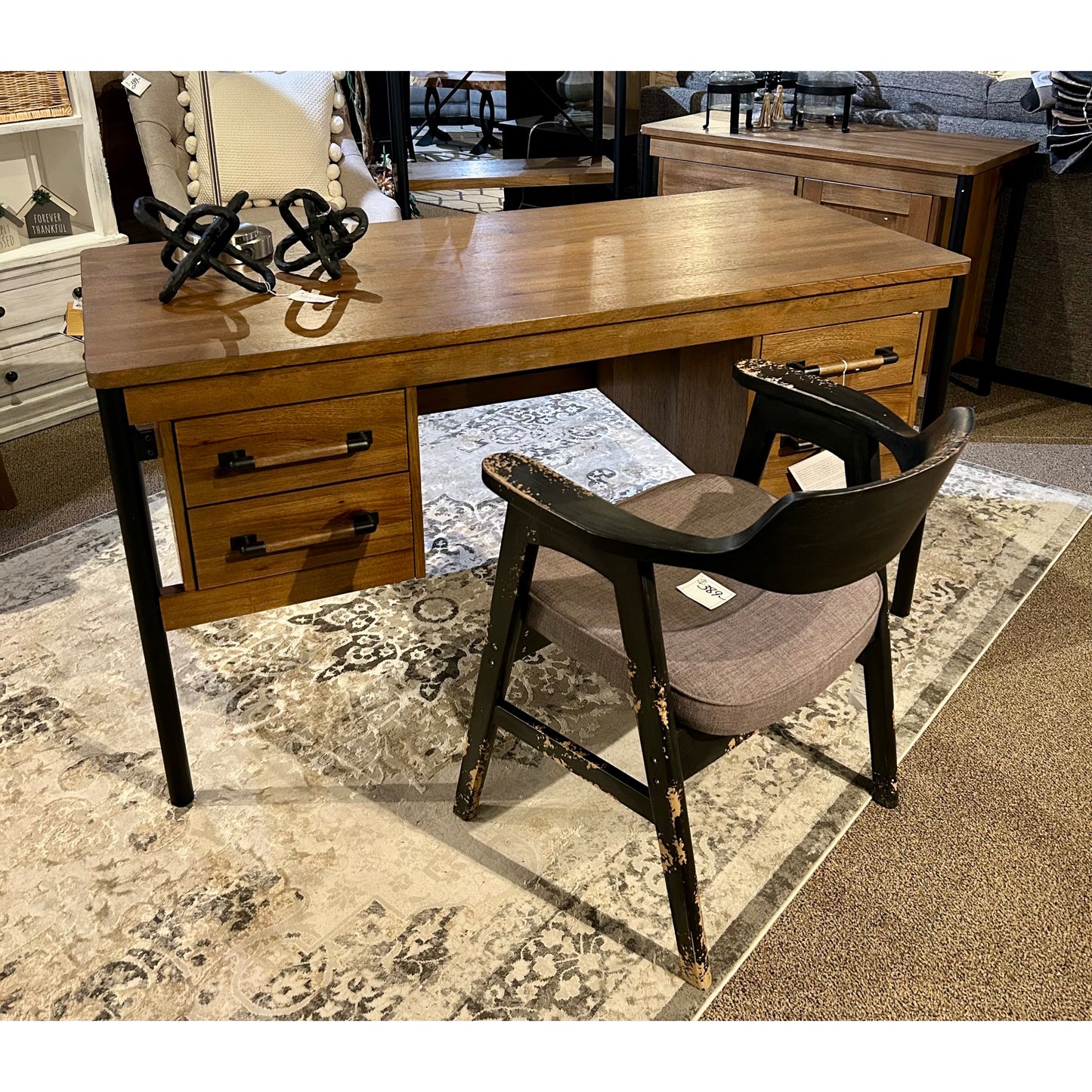 Norcross Half Ped Desk