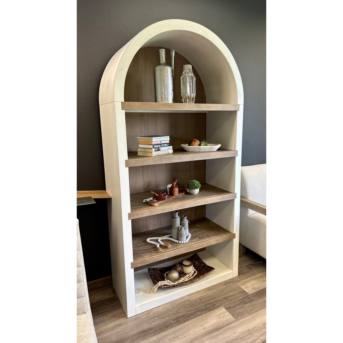 Arched Bookcase