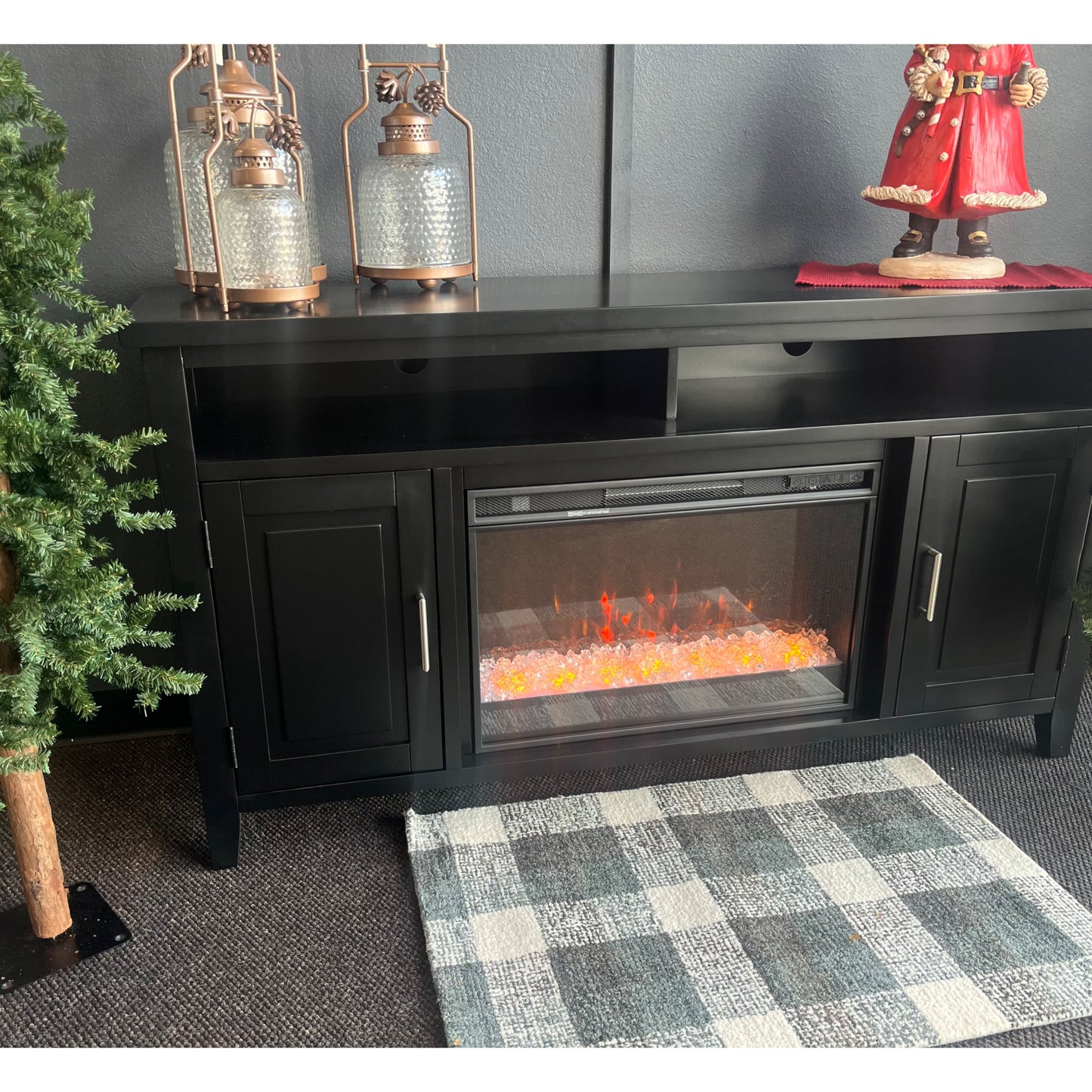 Urban Fireplace Console