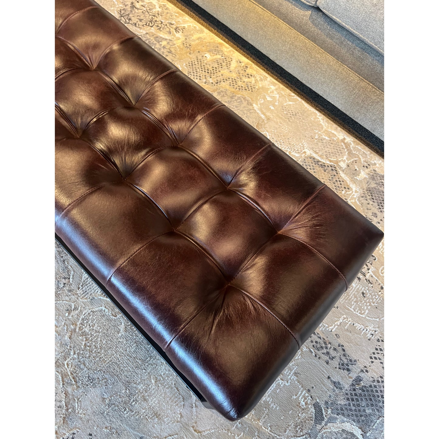 Hogan Ottoman/Bench Sienna