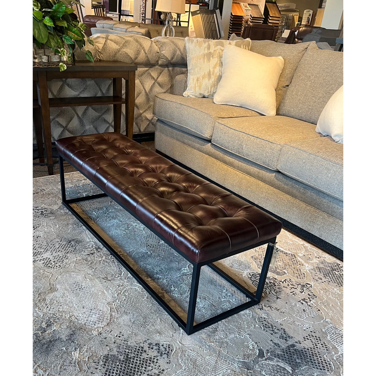 Hogan Ottoman/Bench Sienna