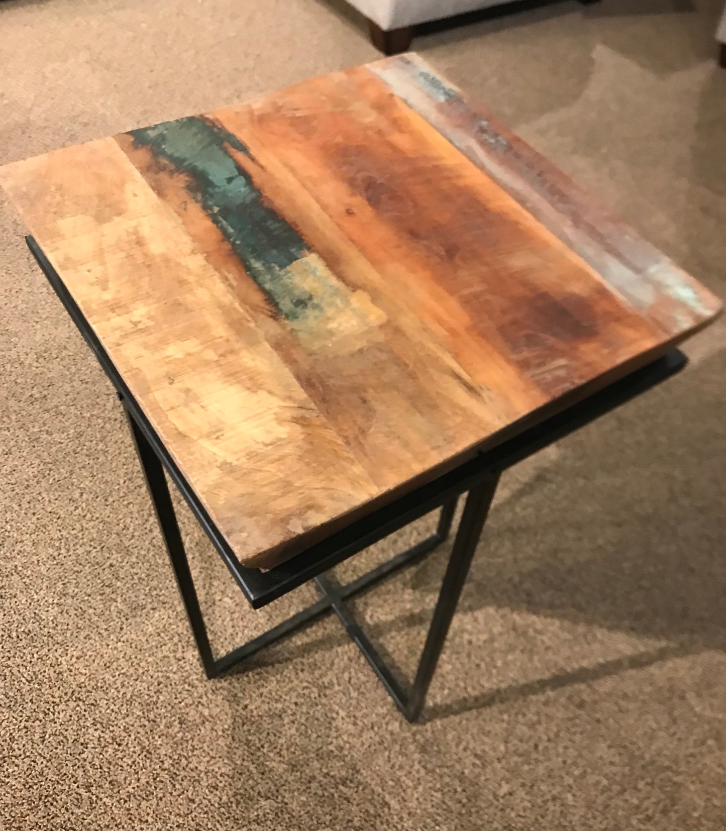 Pyramid Accent Table