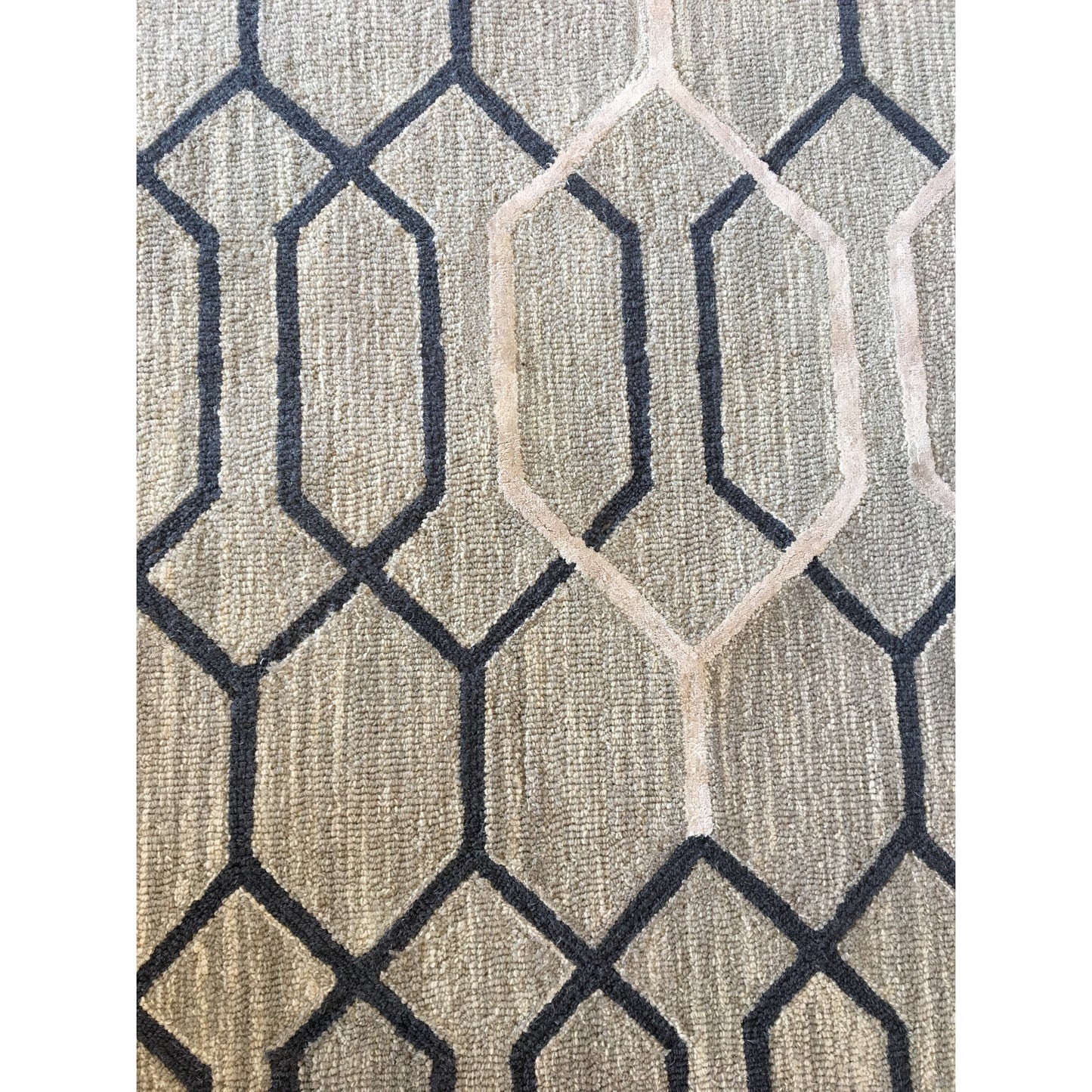 Gray Patterned Area Rug