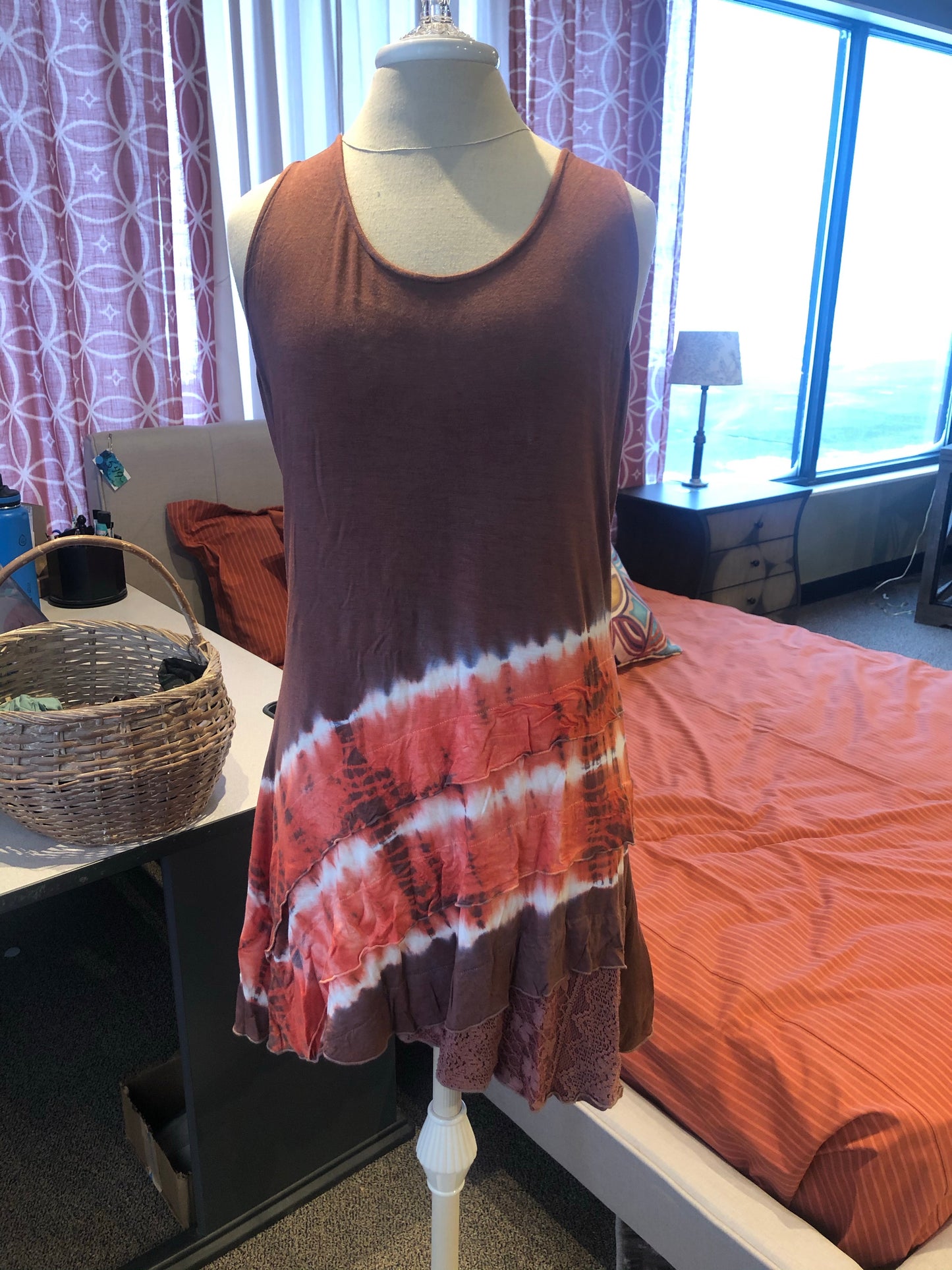 Tie die dress
