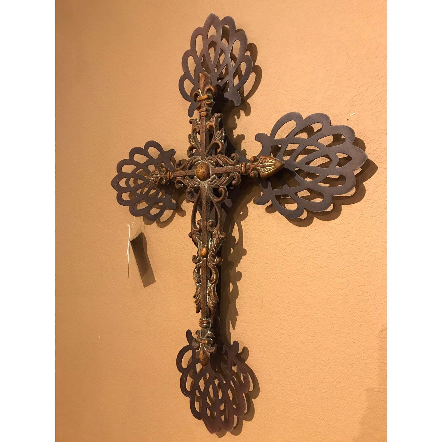 Metal Sculptured Cross