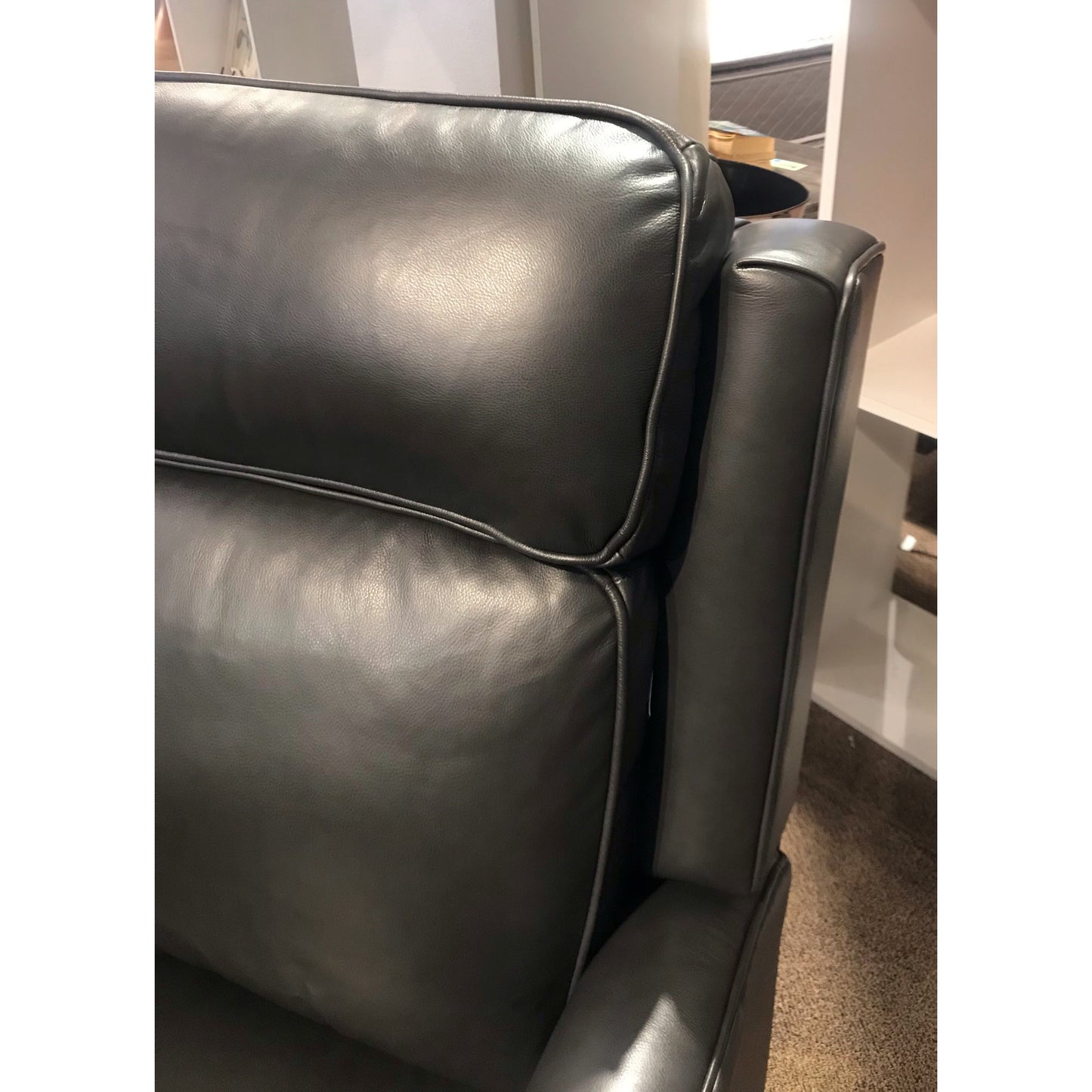 Nixon High Leg Leather Recliner
