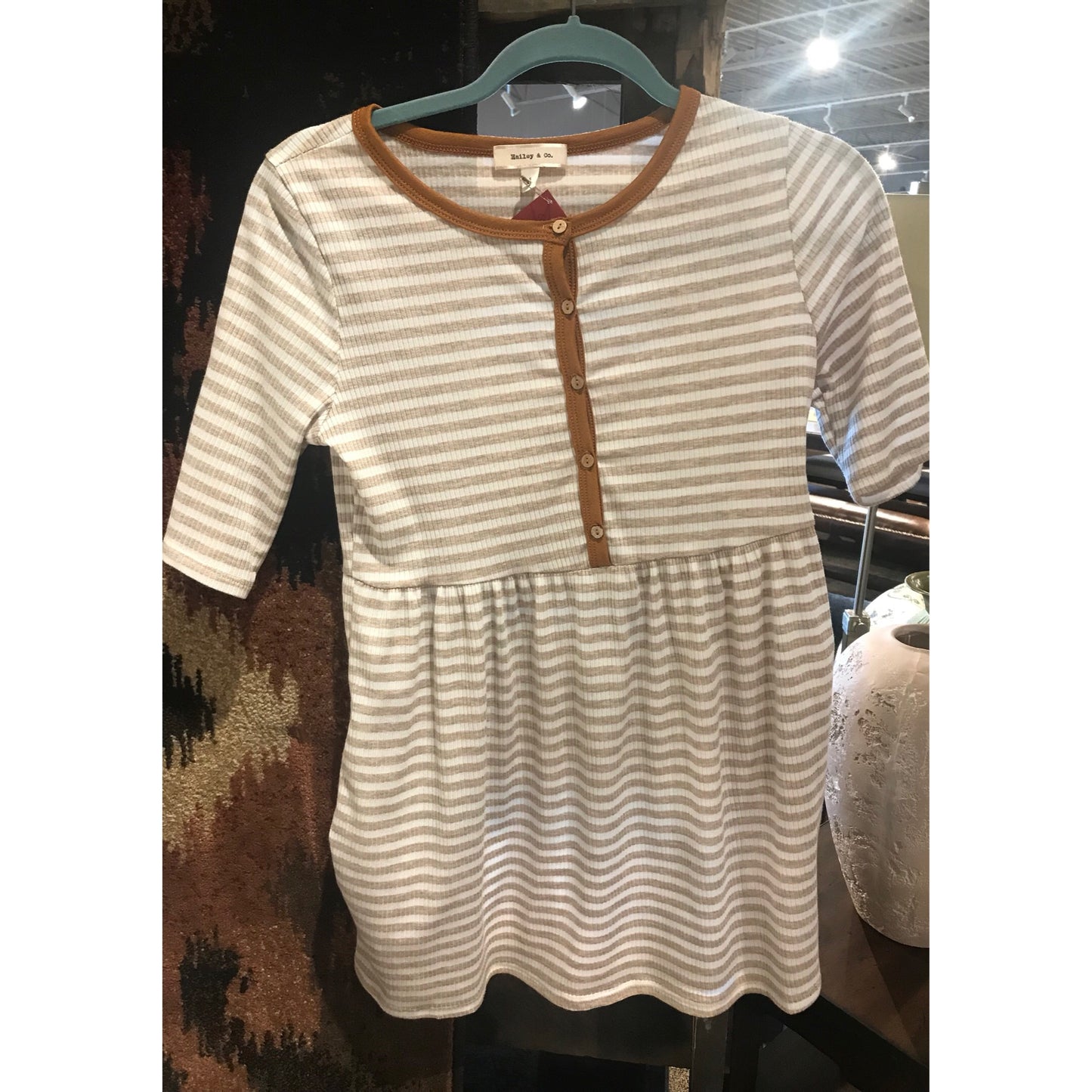 Striped Brown T-shirt