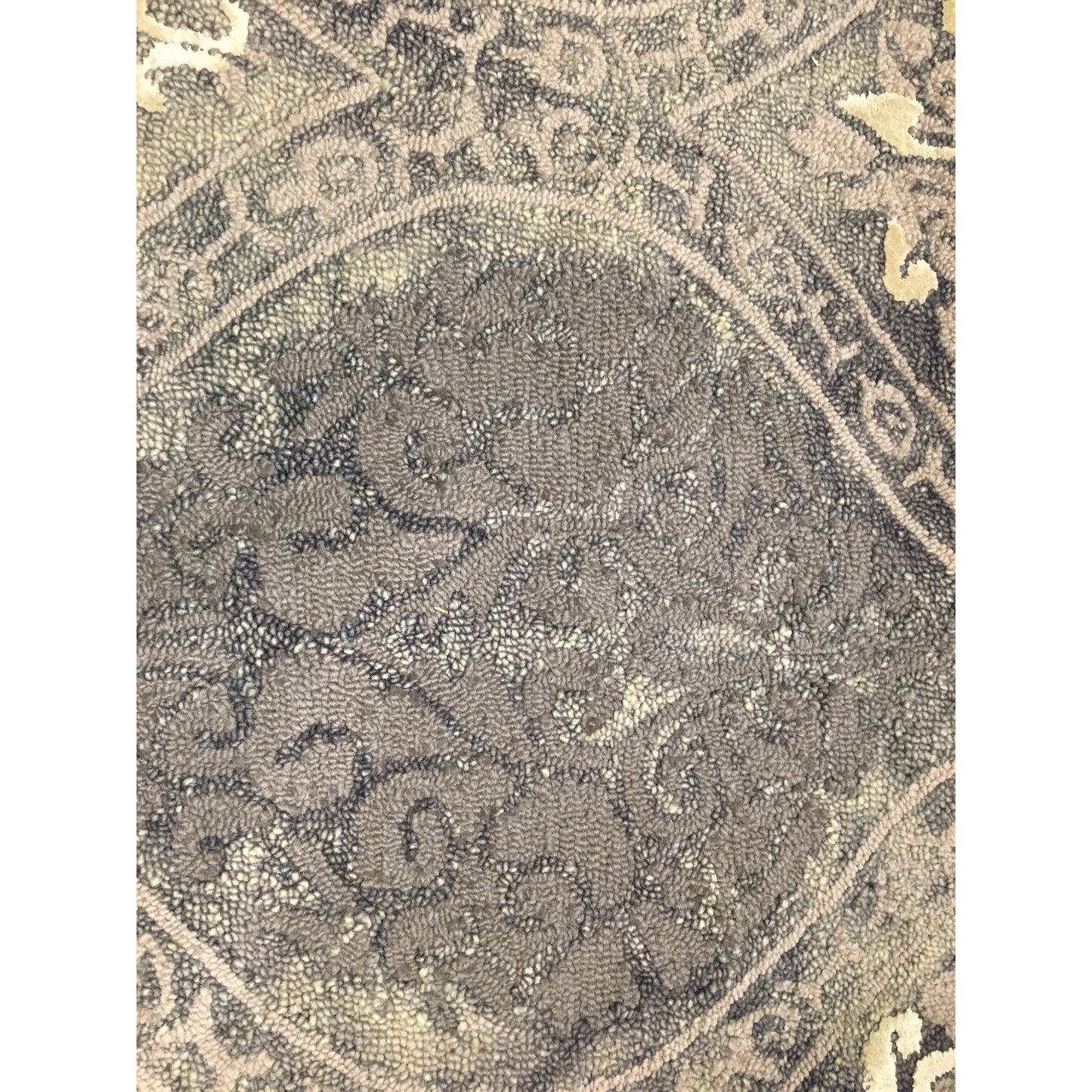 Blue Pattern Area Rug