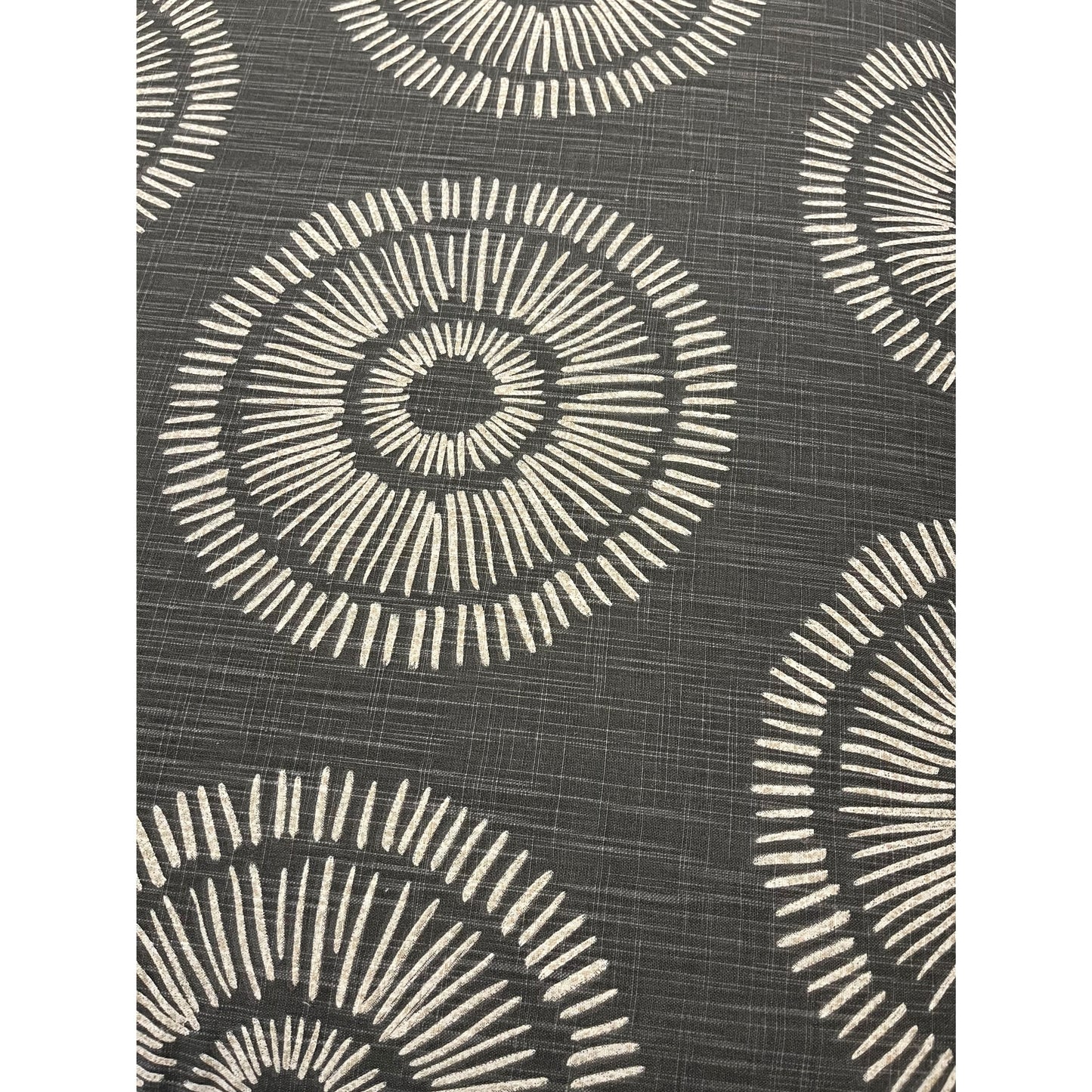 Charcoal Burst Ottoman