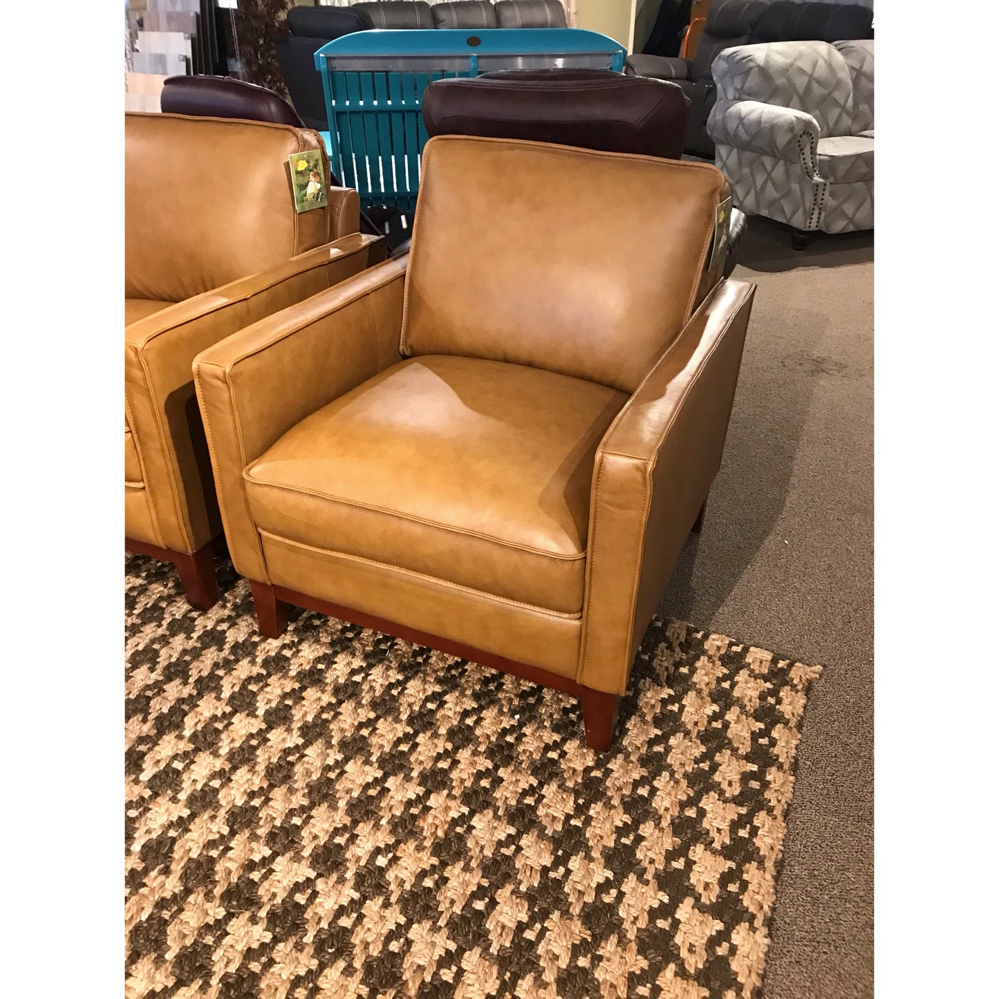 Camel Leather Chair
