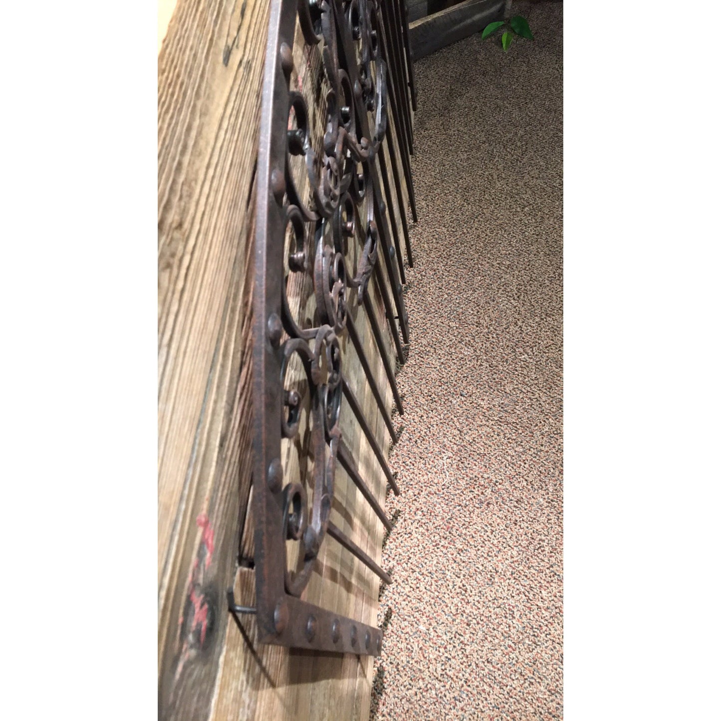Iron wall decor