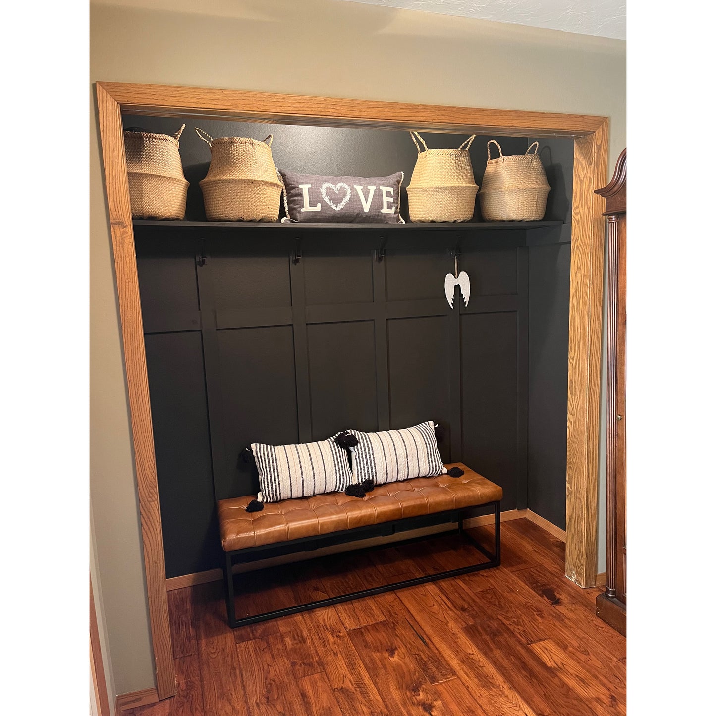 Leather Rectangular Ottoman