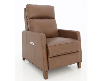 James Power Leather Recliner