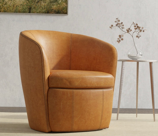 Leather Swivel Chair