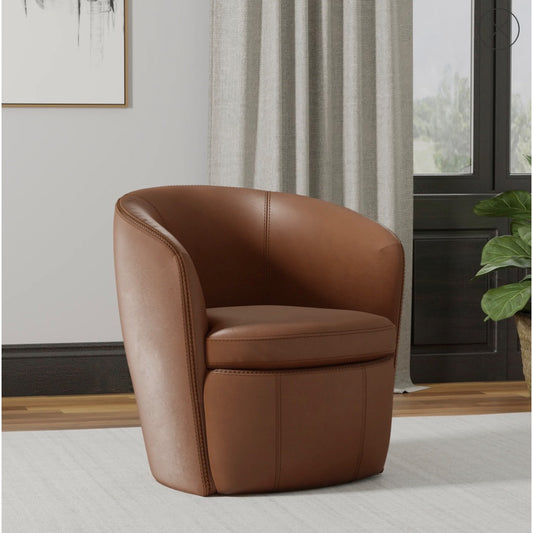 Leather Swivel Chair