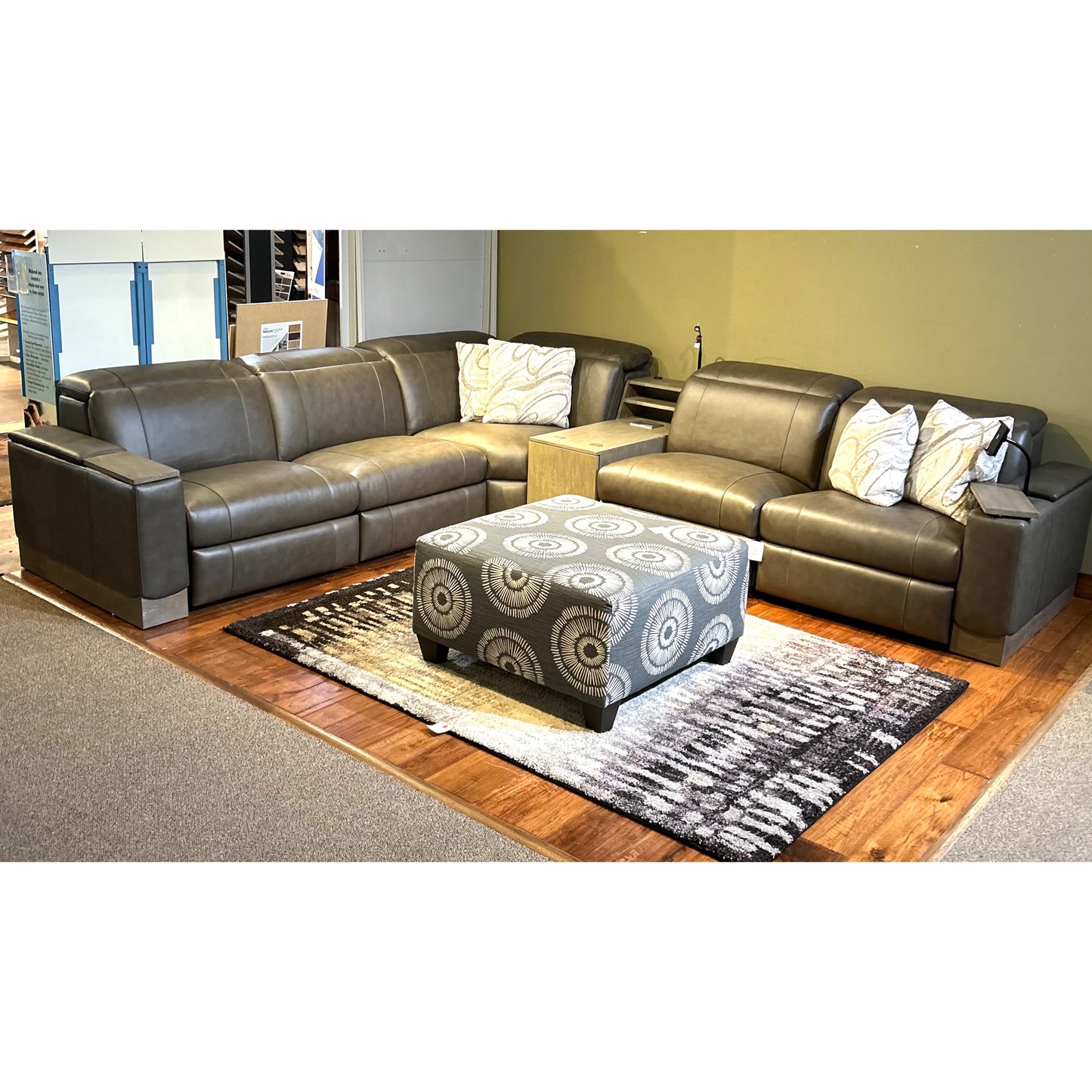 Leather Sectional