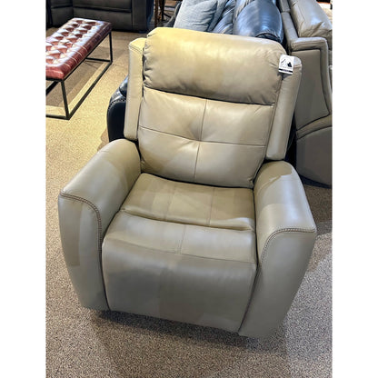 Leather Power Glider Recliner