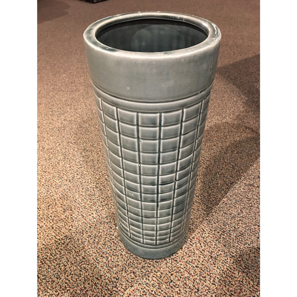 Medium Blue-Grey Vase