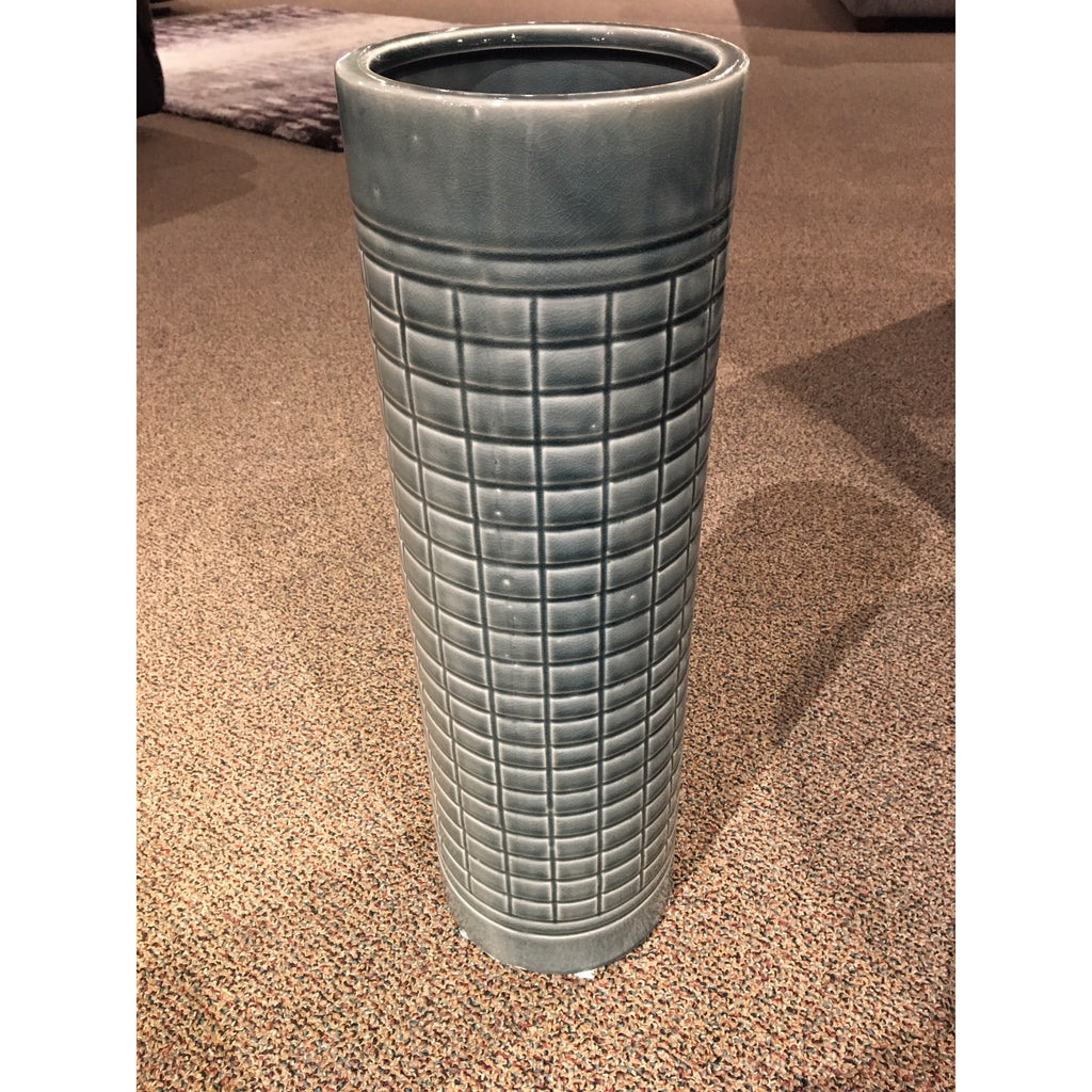 Large Blue-Grey Vase