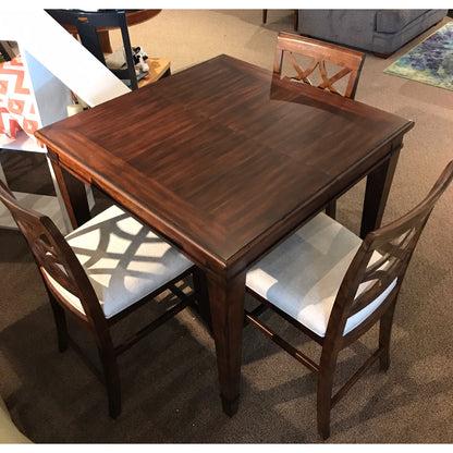 Southern Kitchen Counter Height Table & 4 Counter Stools