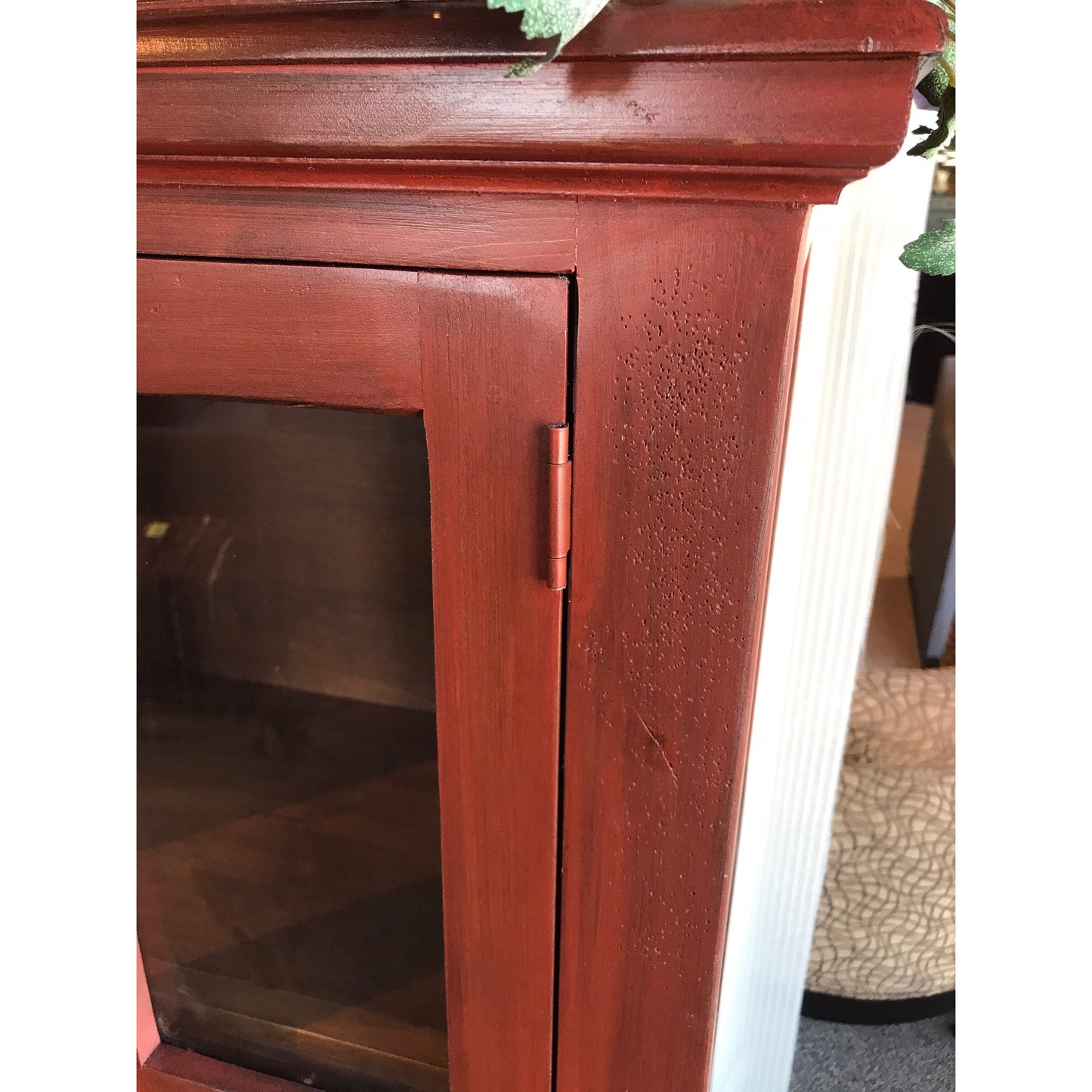 Red Display Cabinet