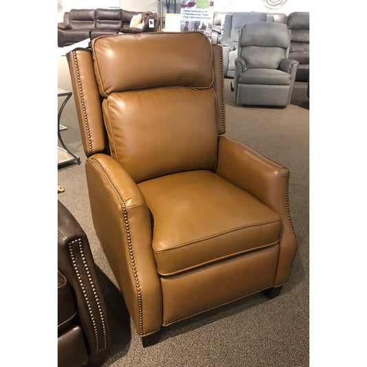 Leather High Leg Recliner