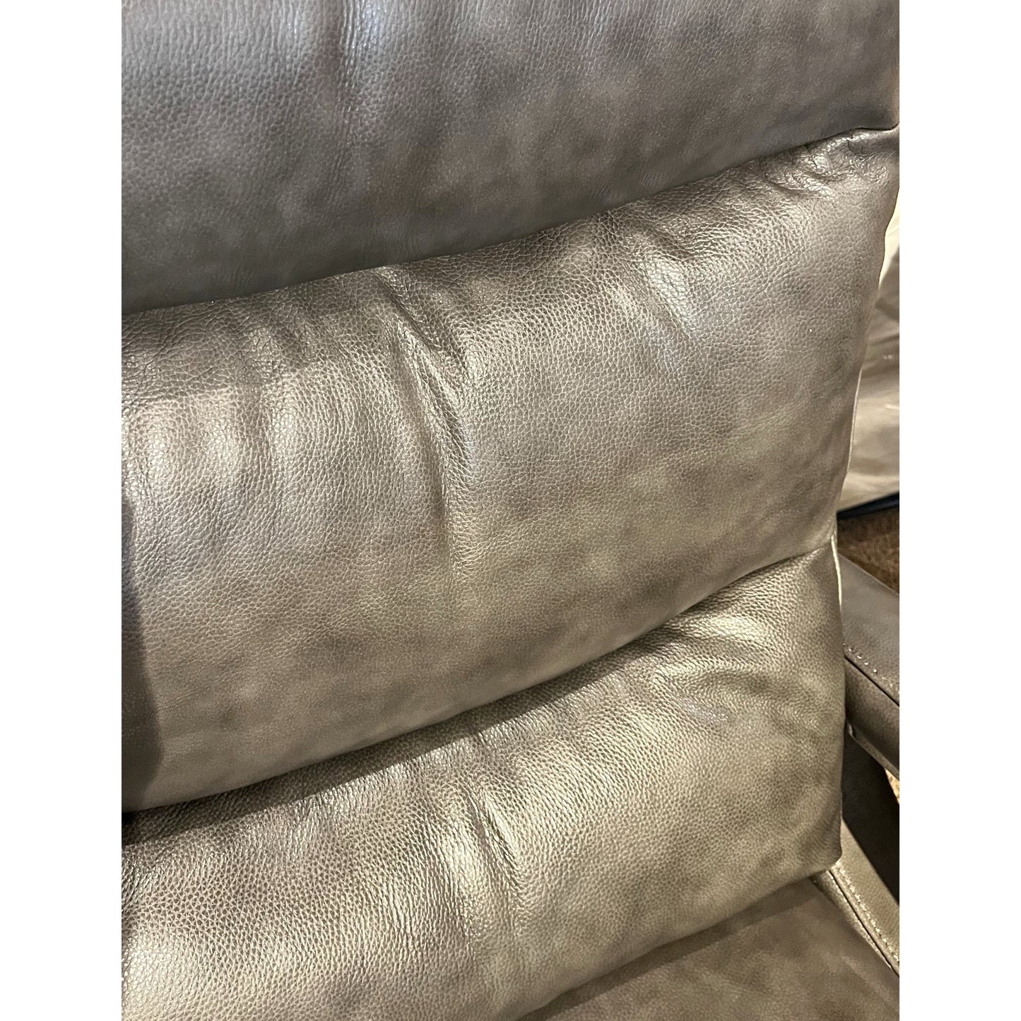 Leather Swivel Glider Recliner