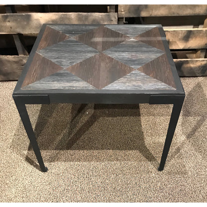 Geometric Top End Table