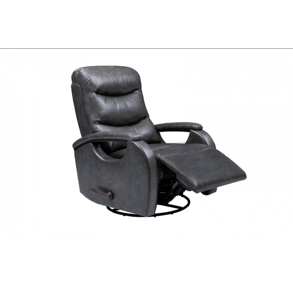 Jonas Swivel Recliner Gray