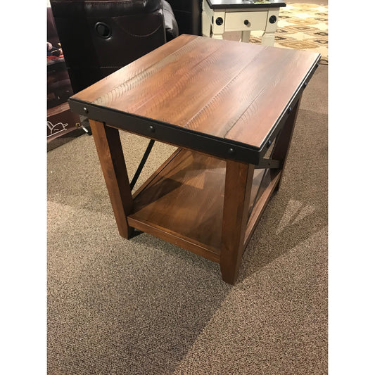 Rustic End Table