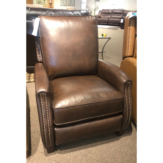 High Leg Leather Recliner