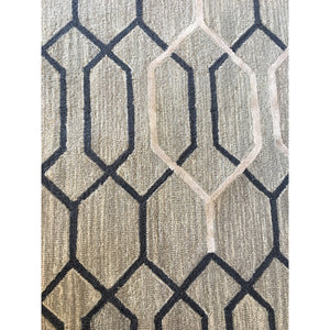 Gray Patterned Area Rug