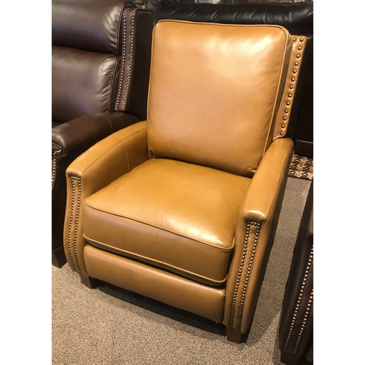 High Leg Leather Recliner