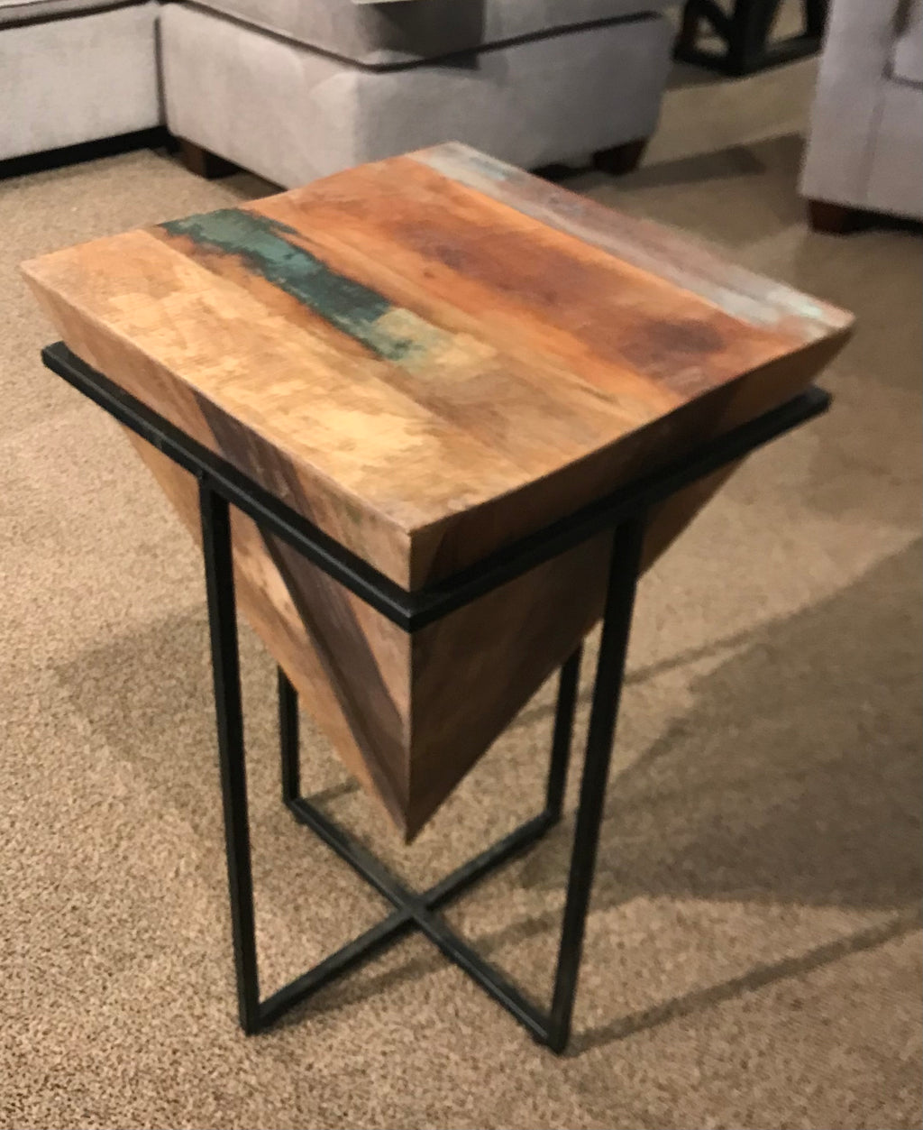 Pyramid Accent Table