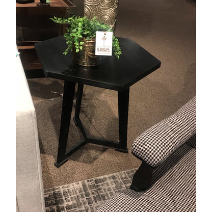 Hexagon End Table