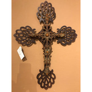 Metal Sculptured Cross